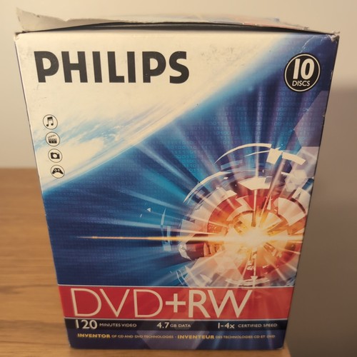 Philips dvd 7gb 4x - dvd+rw, 4.7gb