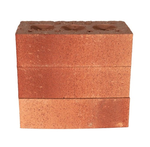 Bricks cinnabar red multi - red,