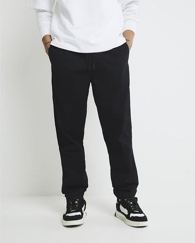 River island mens joggers - river,
