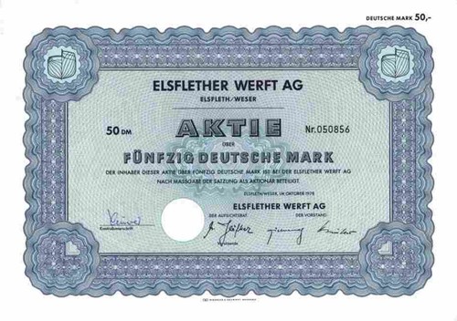 Elsflether werft 1978 - ag,