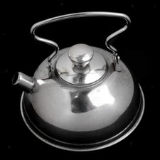 mini children Kitchen Teapot Toy Playset Stainless Steel