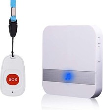 Elderly Personal Alarm Patient Monitor Wireless Pager Emergency SOS Home Alert