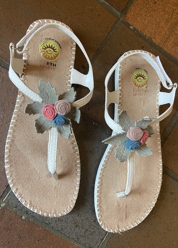 Earth spirit white sandals - spirit,