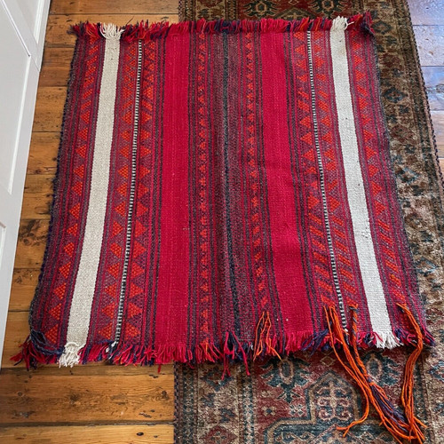 Antique kilim rug floor - antique,
