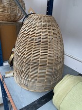 Nkuku Conical Wicker Pendant
