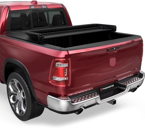 Soft tri truck bed tonneau - soft,