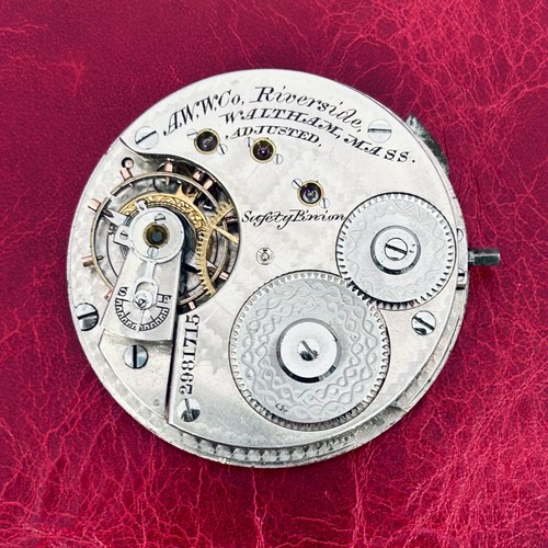 Vintage 1886 waltham 16s - waltham, 16s/15j