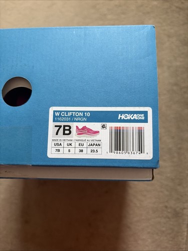 Hoka clifton size worn - 3,