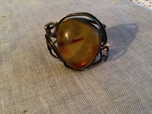 Amber gemstone large - x,