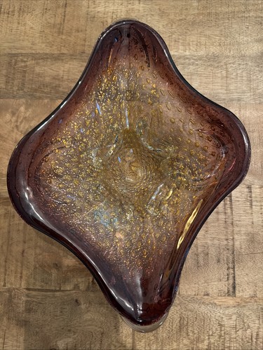 Vintage murano art glass - murano, bowl