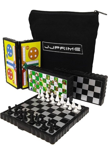 Travel games for adults - 4-in-1,
