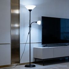 Tall Domed Floor Lamp Standard