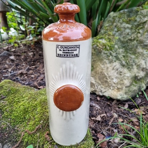 Antique stoneware foot - antique, warmer