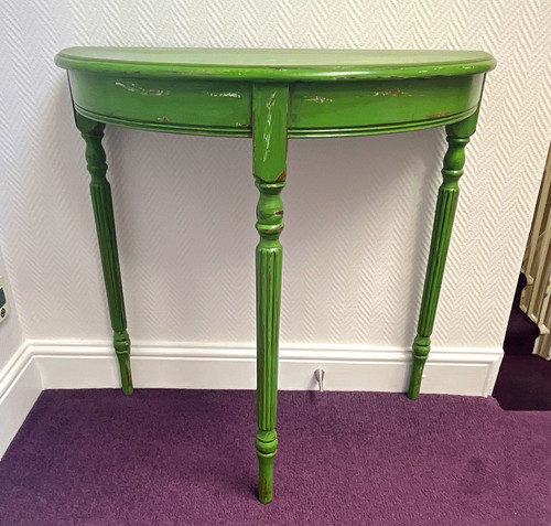 Shabby chic upcycled - shabby, green