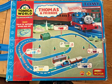 Tomy, Talk N Action Magic Railroad Tomica World Set 7409, Vintage