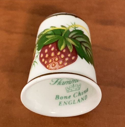Collectible hammersley thimble - collectible,