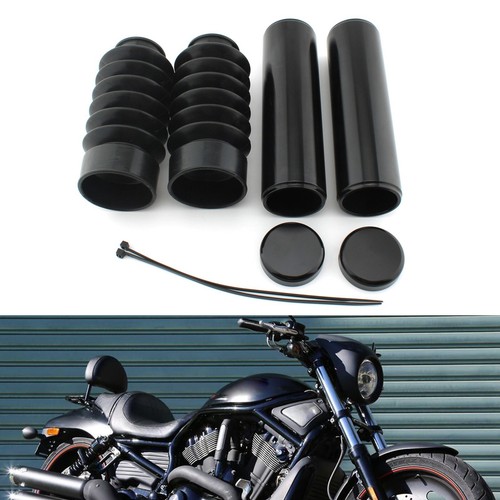 Motorcycle black full fork - full,