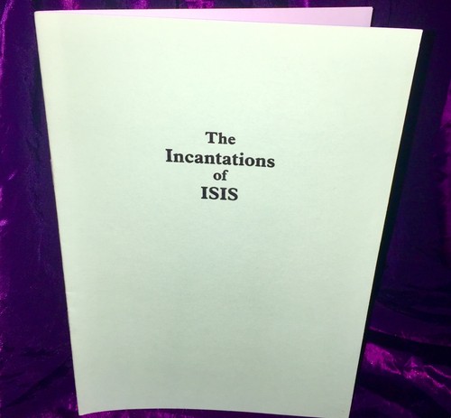 Incantations isis finbarr - incantations, of