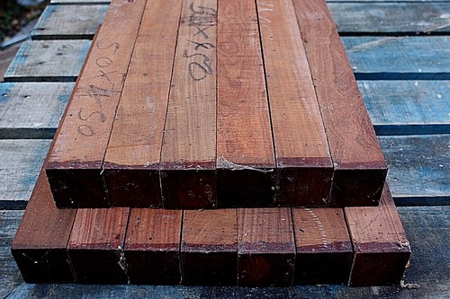 Pau rosa turning blank spindle - turning,