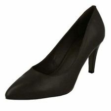 Ladies Leather Collection Court Shoes