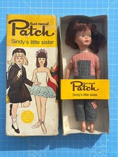 Original 1960's Patch Doll Sindy's Little Sister in Original Box by Pedigree