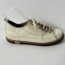 FitFlop Cream Ivory Leather Supertone Trainers Lace Up Shoes Size UK 6 EU39