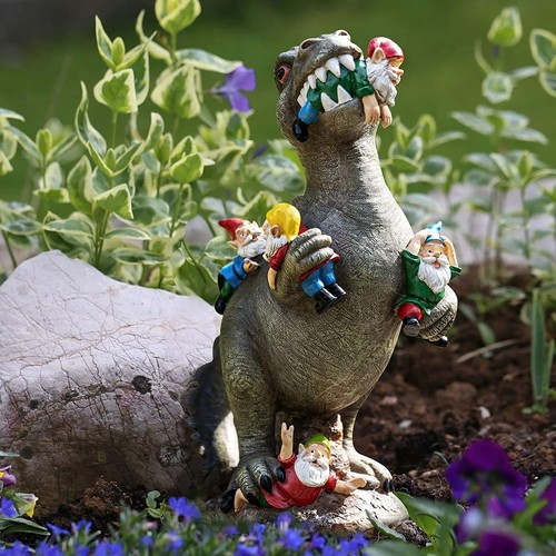 Mischievous dinosaur garden - mischievous,