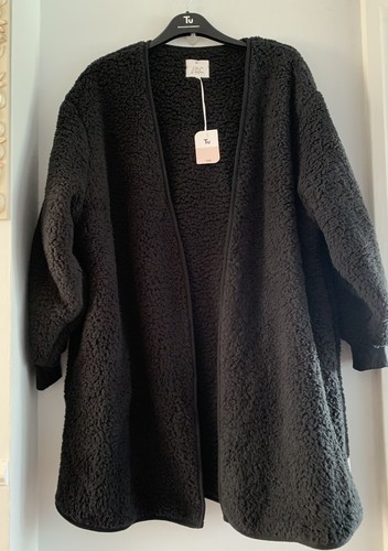 Bnwt black teddy borg open - teddy,
