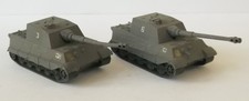 Roco Minitanks HO 1/87 - TWO Jagdtiger tank destroyers