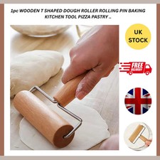 1pc wooden shaped - t, dough