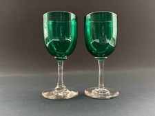 Antique Victorian Wine Glasses
