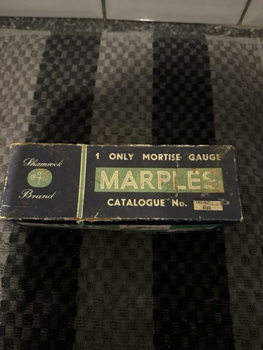 Marples mortise gauge - gauge, box.