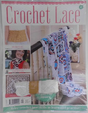 Hachette Crochet Lace Partwork magazine Collection #41 Make Gorgeous lace throw