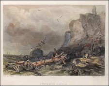 Tynemouth castle drawn g - drawn,