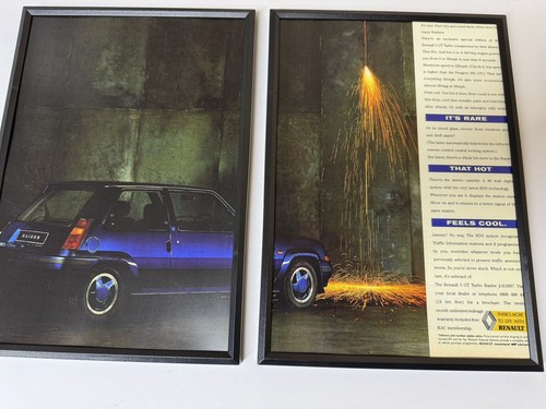 New framed print renault - print, gt