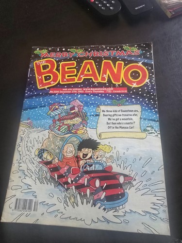 Beano comic 3206 christmas - comic,