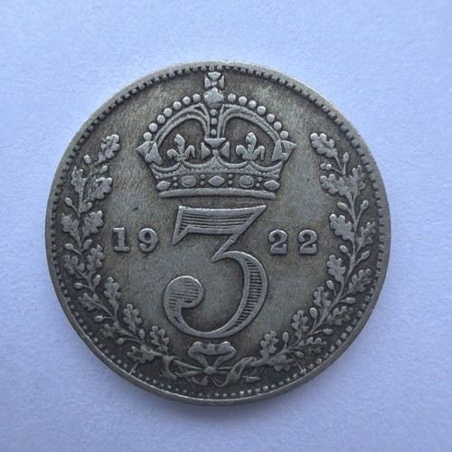1922 king george silver - 1922,