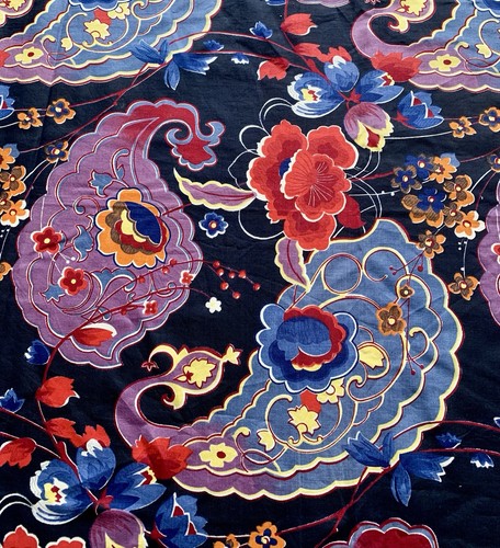 Groovy hippy paisley - hippy, black