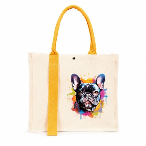 Colourful printed dog breed - colourful,