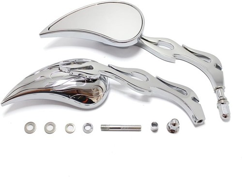 Chrome custom flame tear - custom, drop