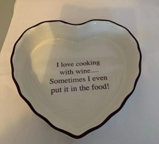 Katie Alice Heart Pie Dish