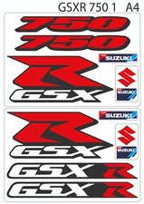 SUZUKI STYLE GSXR 750 Logos