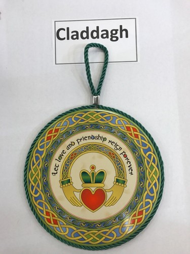 Irish pot stand - plaque, /