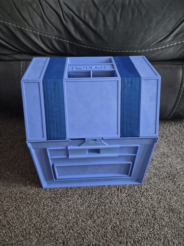 Large rolykit blue roll - roll, up