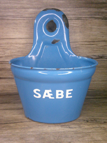 Antique blue enamel - , ware