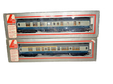 2xLima Coaches OO Gauge BR W43671/L305315A2/Comp, W43281/L305335A2/Mark1 Boxed 