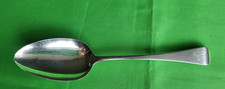 Sterling silver serving spoon