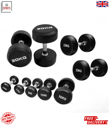 Round dumbbells 20kg - dumbbells, 2.5-20kg
