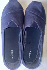 Next Boys Navy Blue Canvas