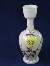 Vintage Jade Opaline Glass Bud